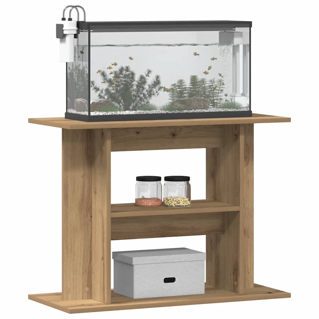 Aquariumständer Weiß 60x30x60 cm Holzwerkstoff