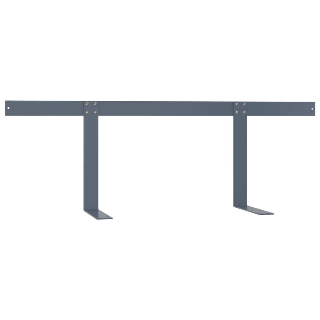 Rückenlehne für Palettensofa Weiß 110 cm Eisen