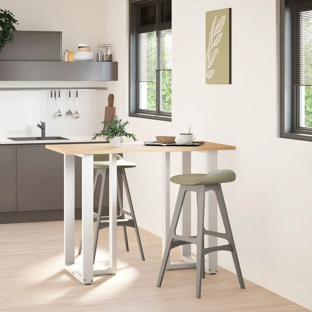 Couchtischbeine T-Form 2 Stk. Schwarz 30x25x(30-31) cm Stahl