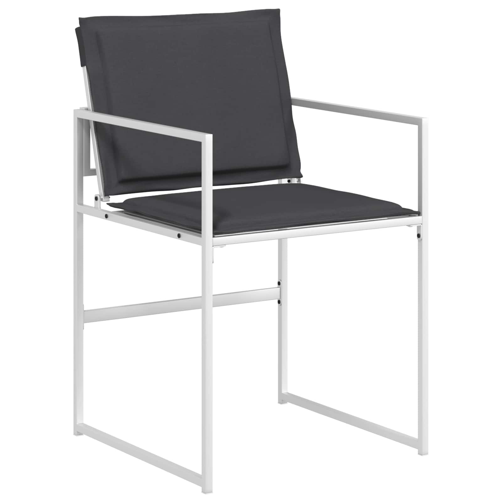 Garten Essgruppe 5 pcs Schwarz 140 x 70 x 73 cm