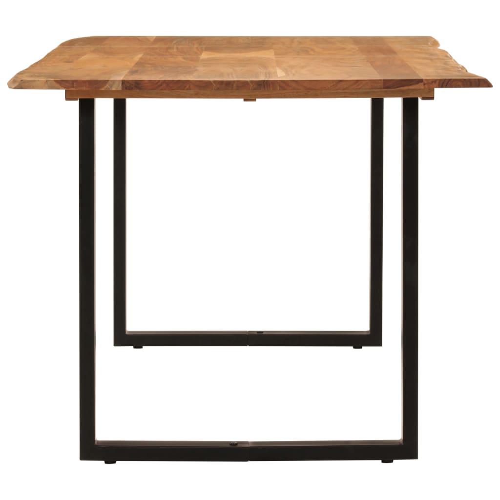Esstisch 154x80x76 cm Massivholz Akazie