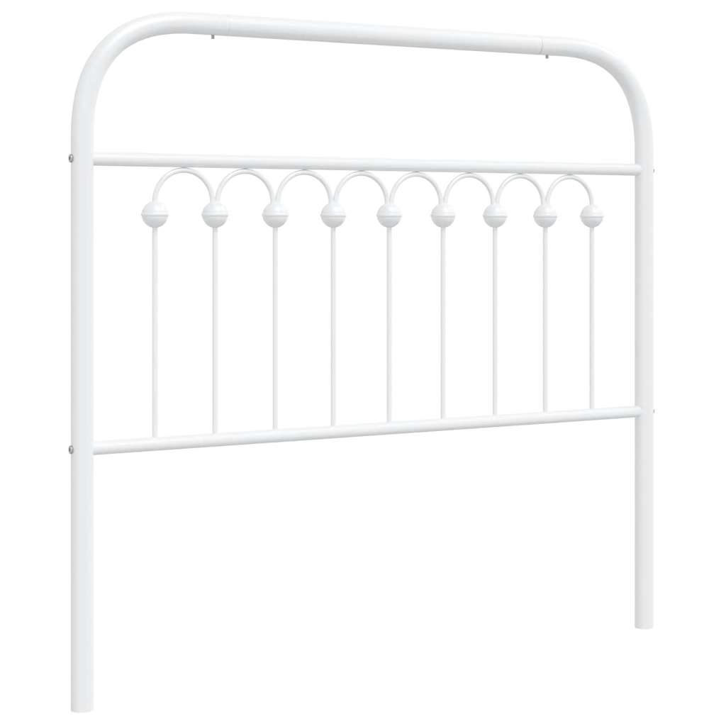 Ersatz-Kopfteil Metall Schwarz 75 cm