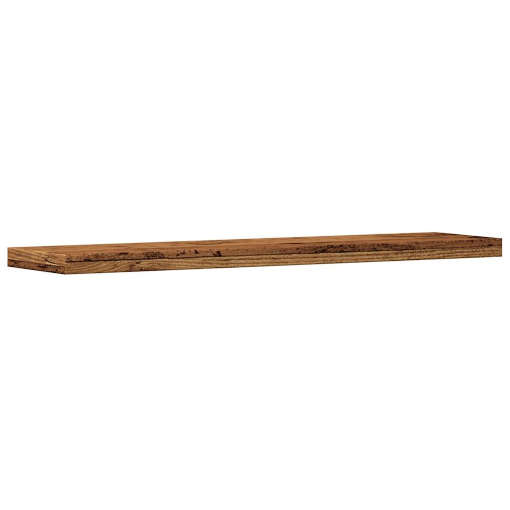 Bücherregal-Bretter 4 Stk. Weiß 40x10x1,5 cm Holzwerkstoff