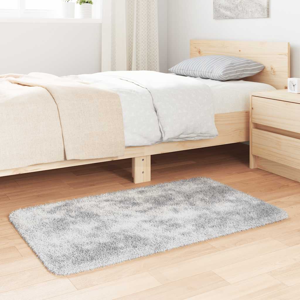 Teppich Shaggy Hochflor NAVARRA Beige 60x100 cm Polyester