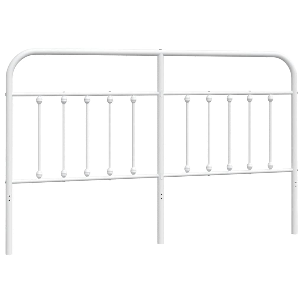 Ersatz-Kopfteil Metall Schwarz 75 cm