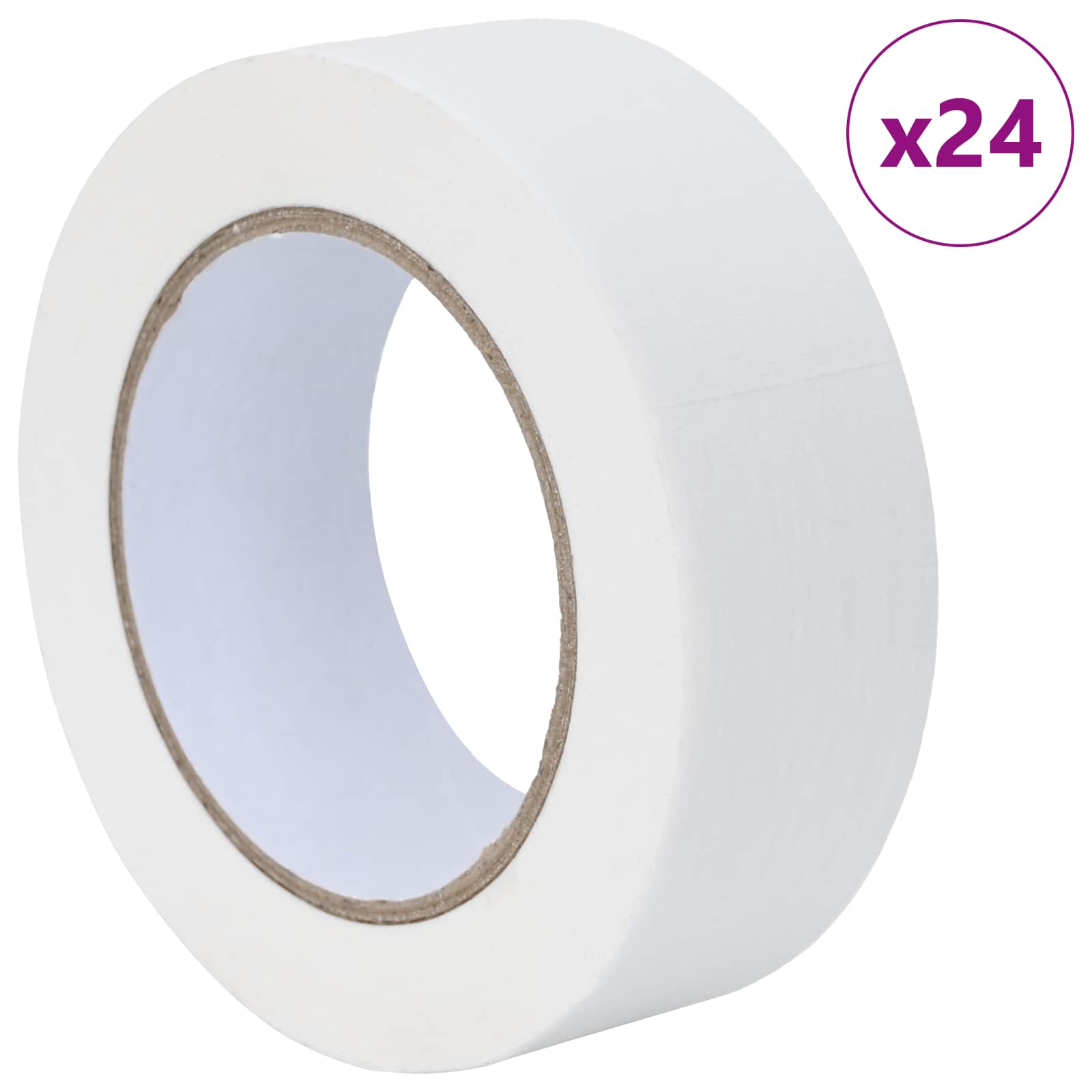 Malerklebebänder 6 pcs Weiß 19mm x 50m Papier