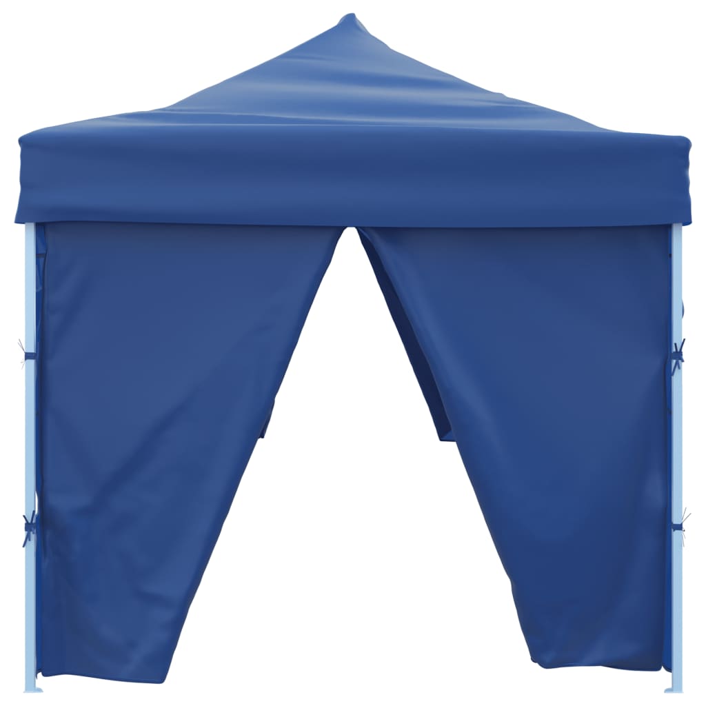 Faltzelt Partyzelt Pop-Up mit 8 Seitenwänden 870x291x315 cm Creme