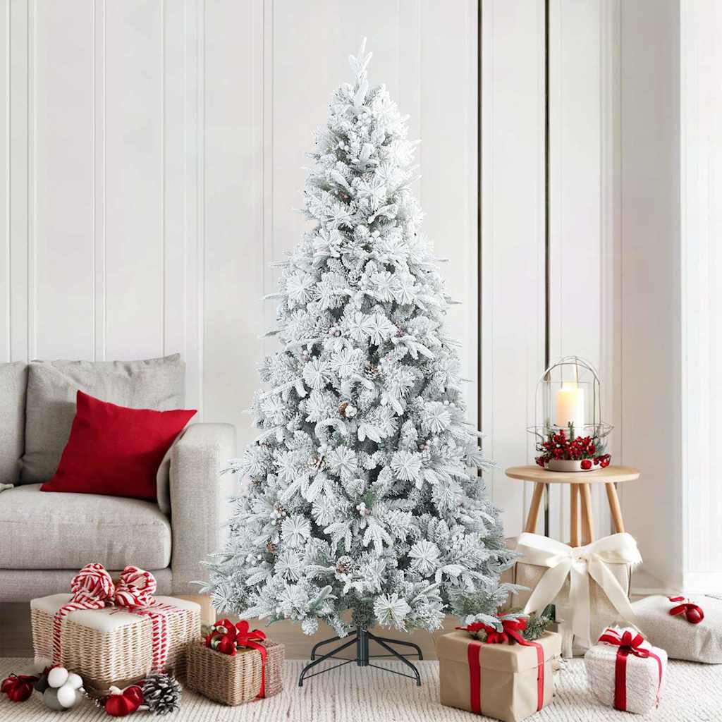 Künstlicher klappbarer Weihnachtsbaum mit Ständer Grün 120 cm