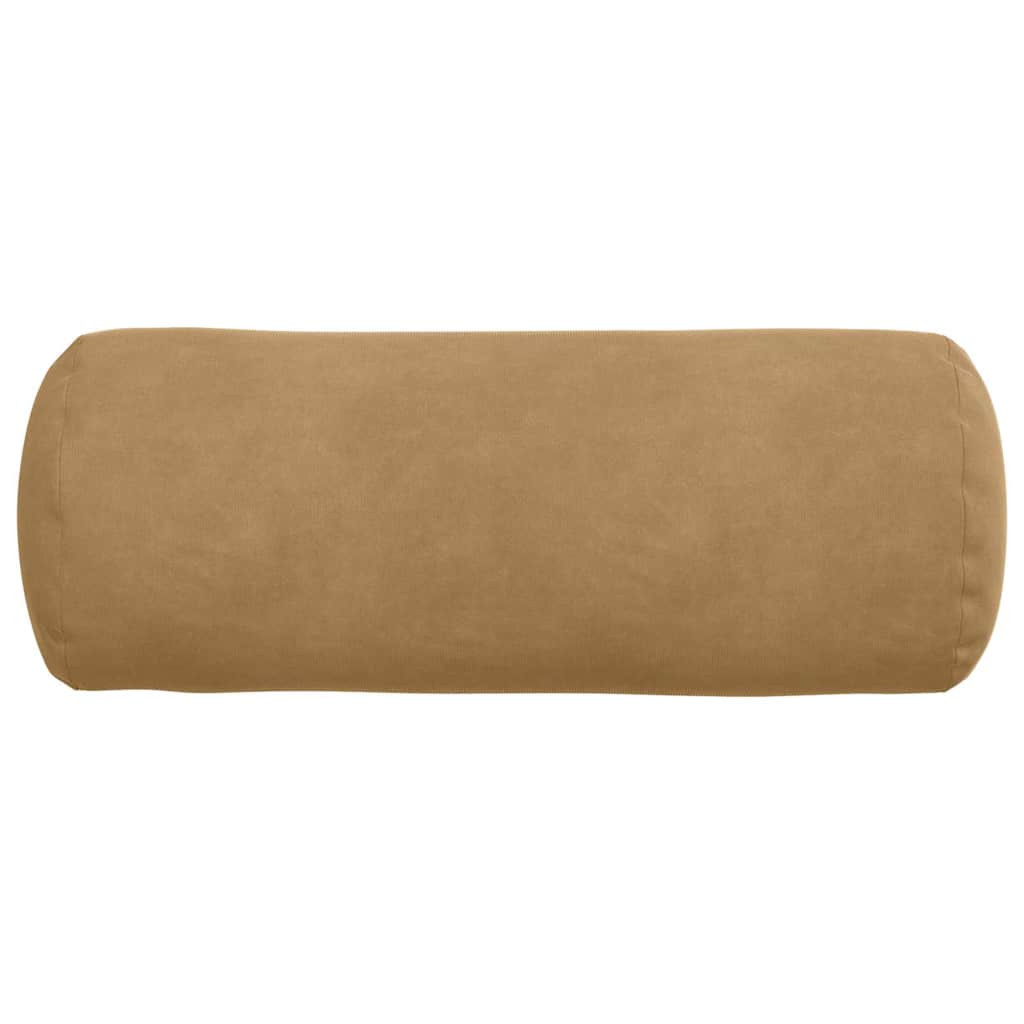 Bolsterkissen 2 Stück Blau Ø 15 x 40 cm Cordstoff