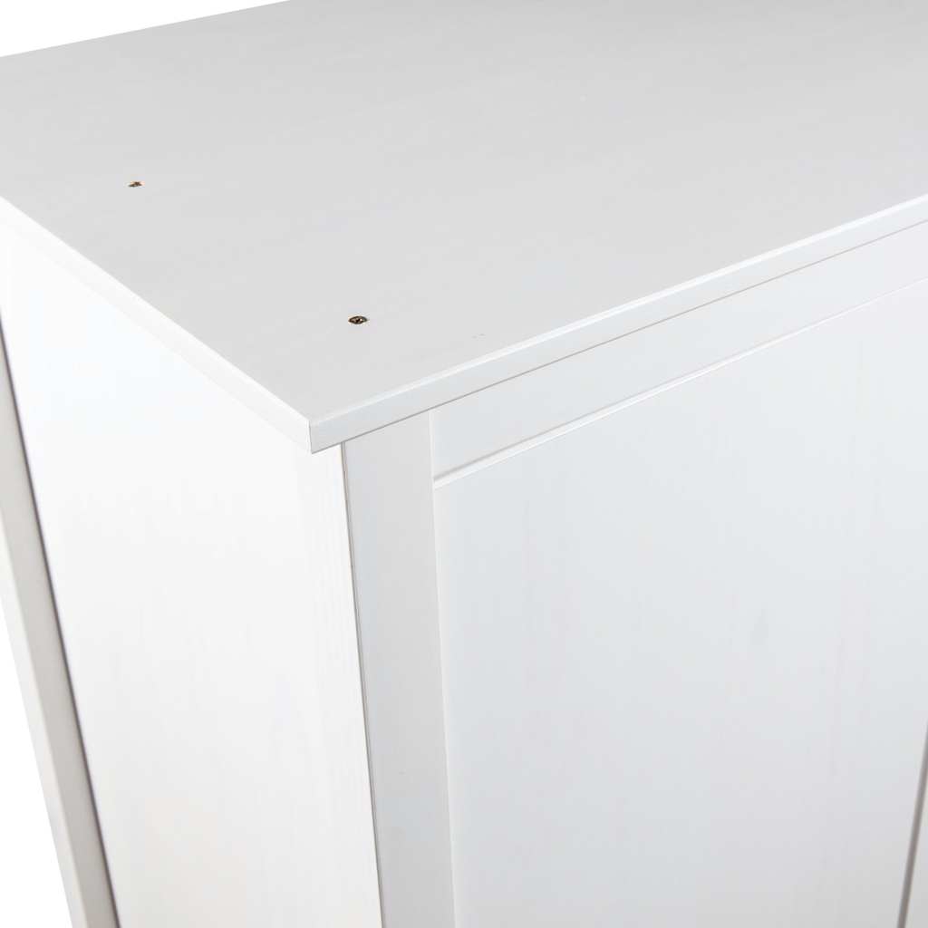 Kleiderschrank mit 2 Türen Hill 89x50x170 cm Massivholz Kiefer