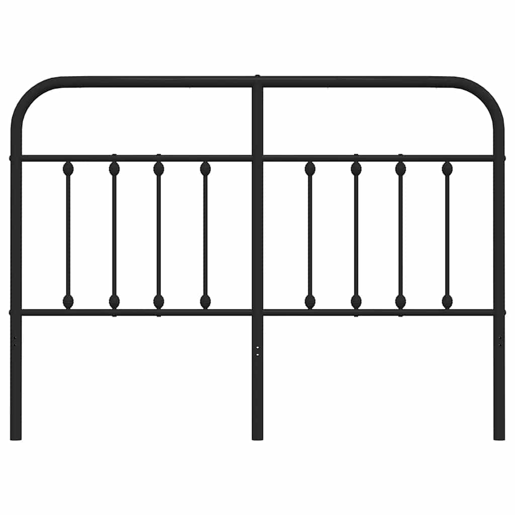 Ersatz-Kopfteil Metall Schwarz 75 cm