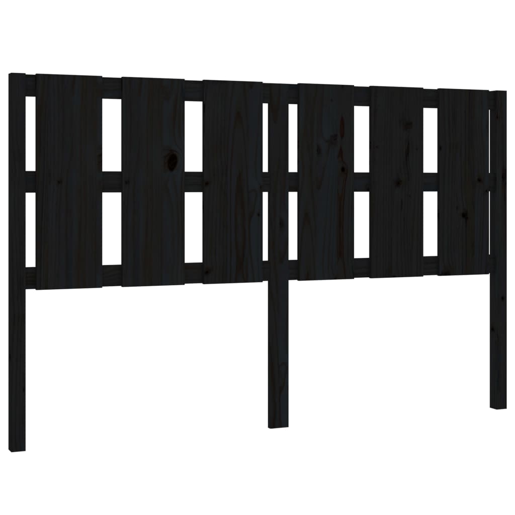 Kopfteil Grau 80,5x4x100 cm Massivholz Kiefer