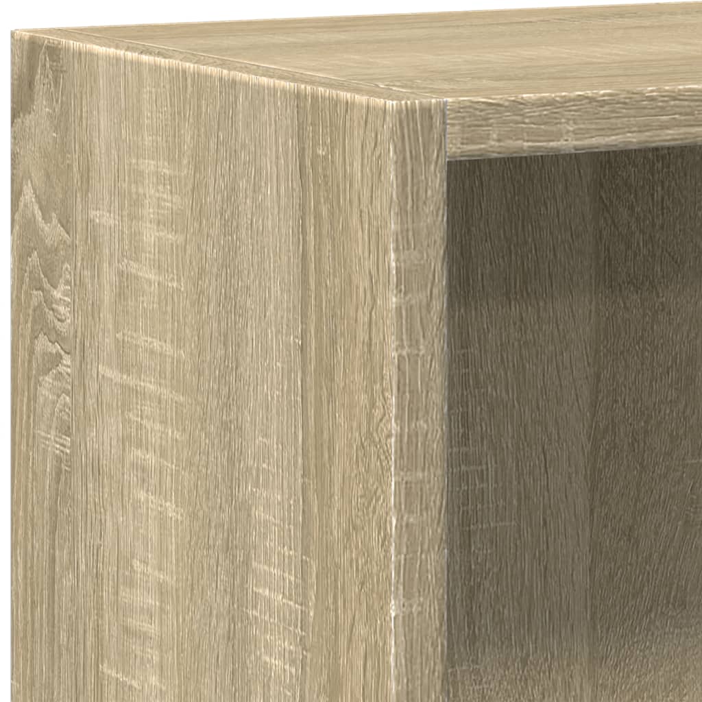 Bücherregal Weiß 40x24x75 cm Holzwerkstoff