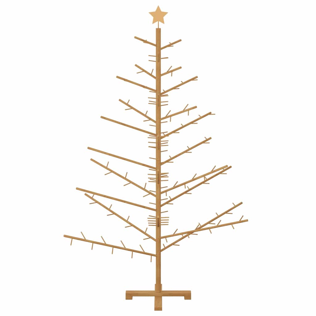 Holz Weihnachtsbaum Natur 150 cm Massives Kiefernholz