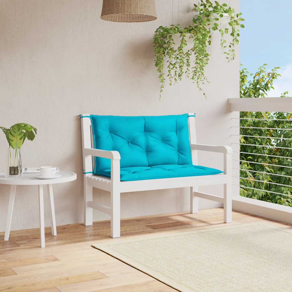 Gartenbank-Auflage Anthrazit 100x(50+50)x7 cm Oxford-Gewebe