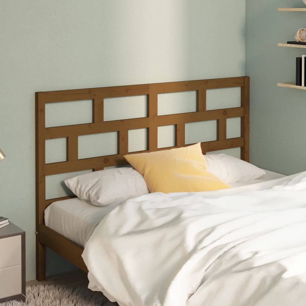 Kopfteil 81x4x100 cm Massivholz Kiefer