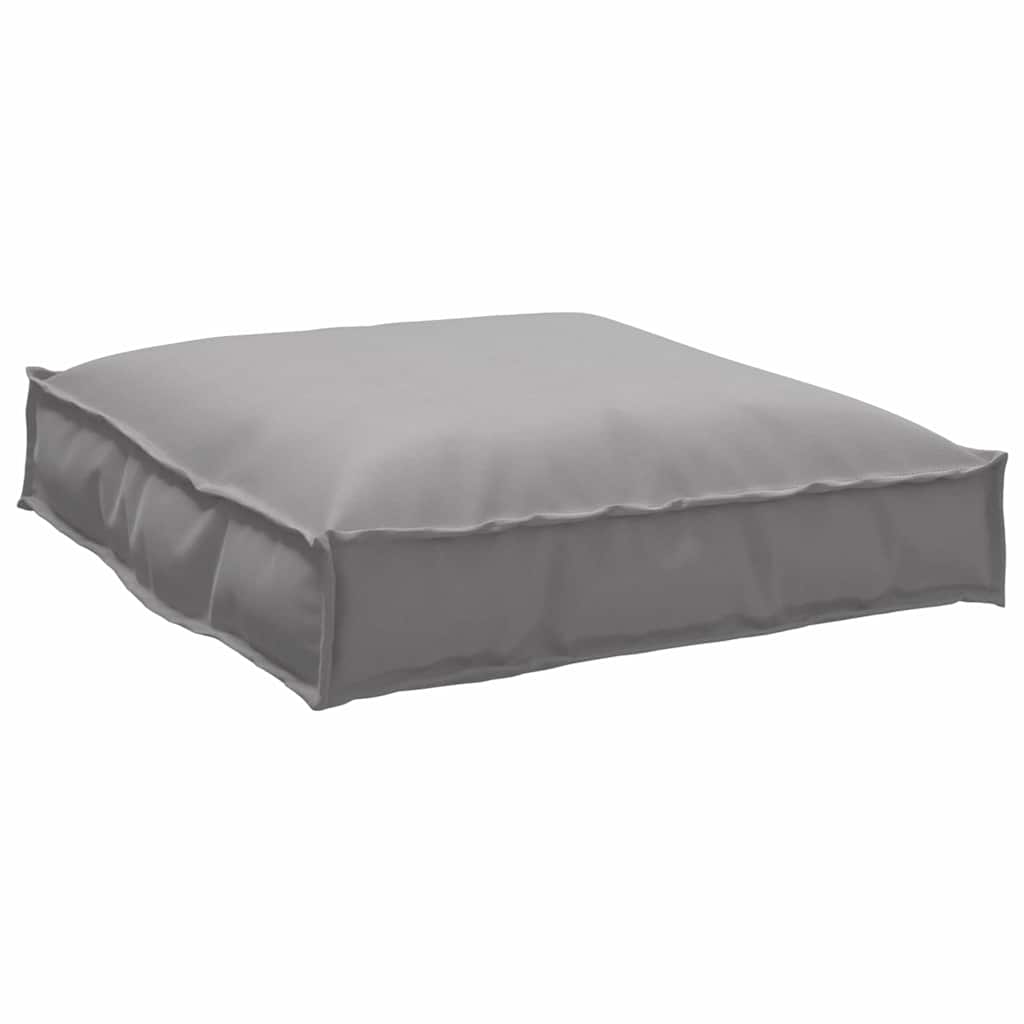 Kissen Anthrazit 70 x 70 x 12 cm Oxford-Stoff