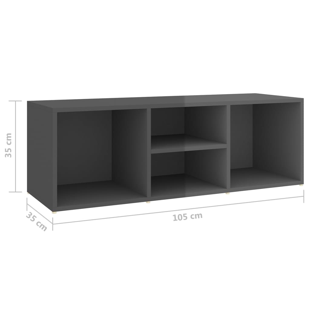 Schuhbank Weiß 105x35x35 cm Holzwerkstoff