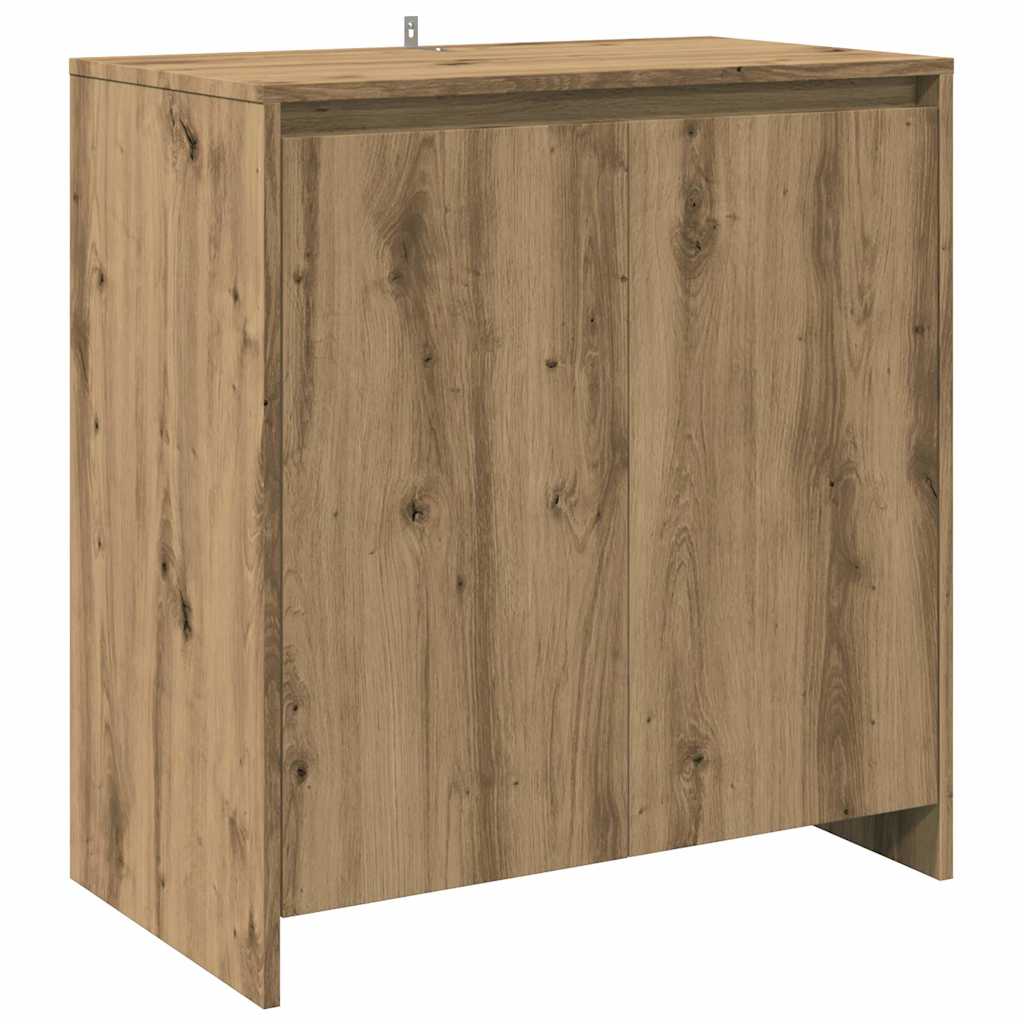 3-tlg. Sideboard Weiß Holzwerkstoff