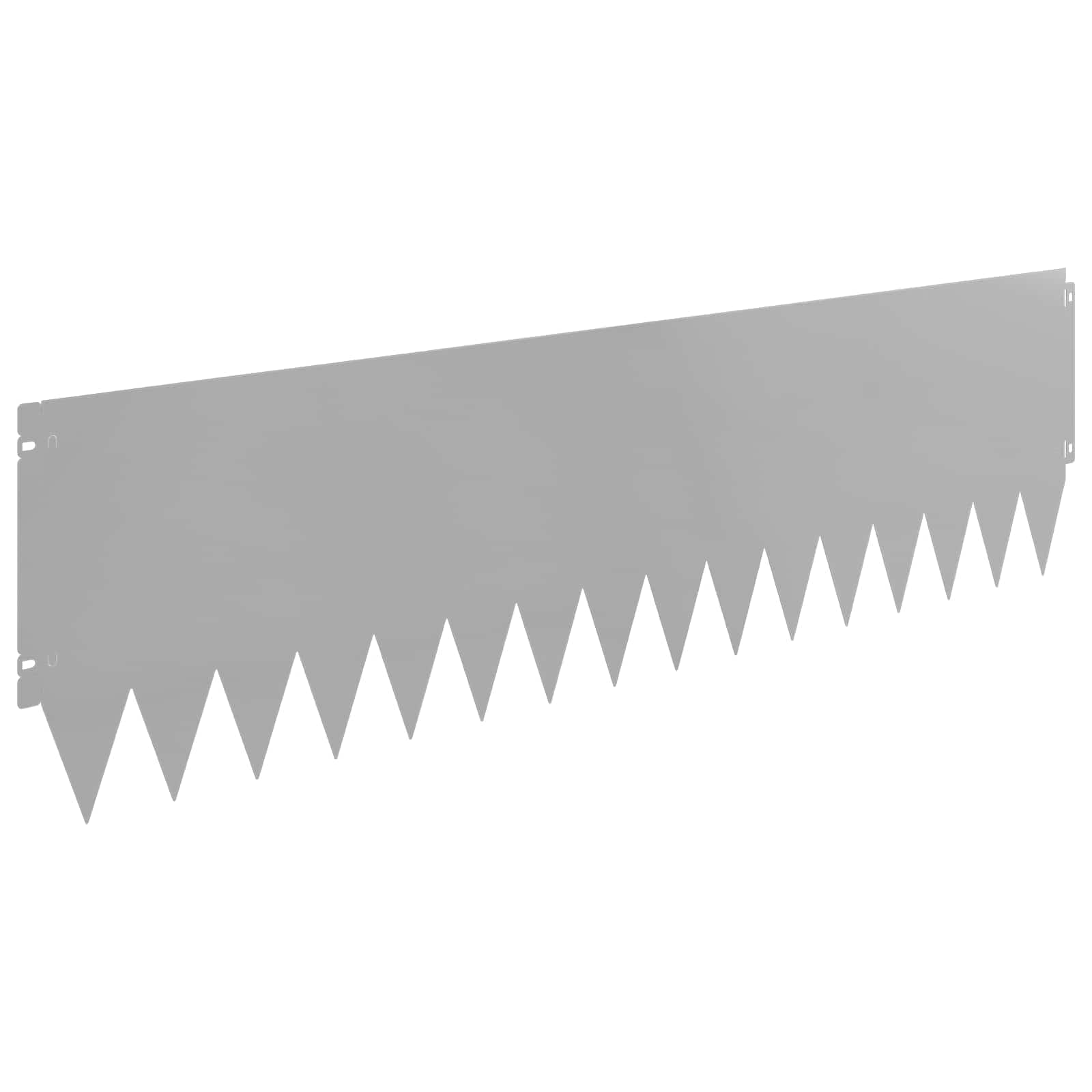 Raseneinfassung 10 pcs 103 x 10 cm Stahl Schwarz