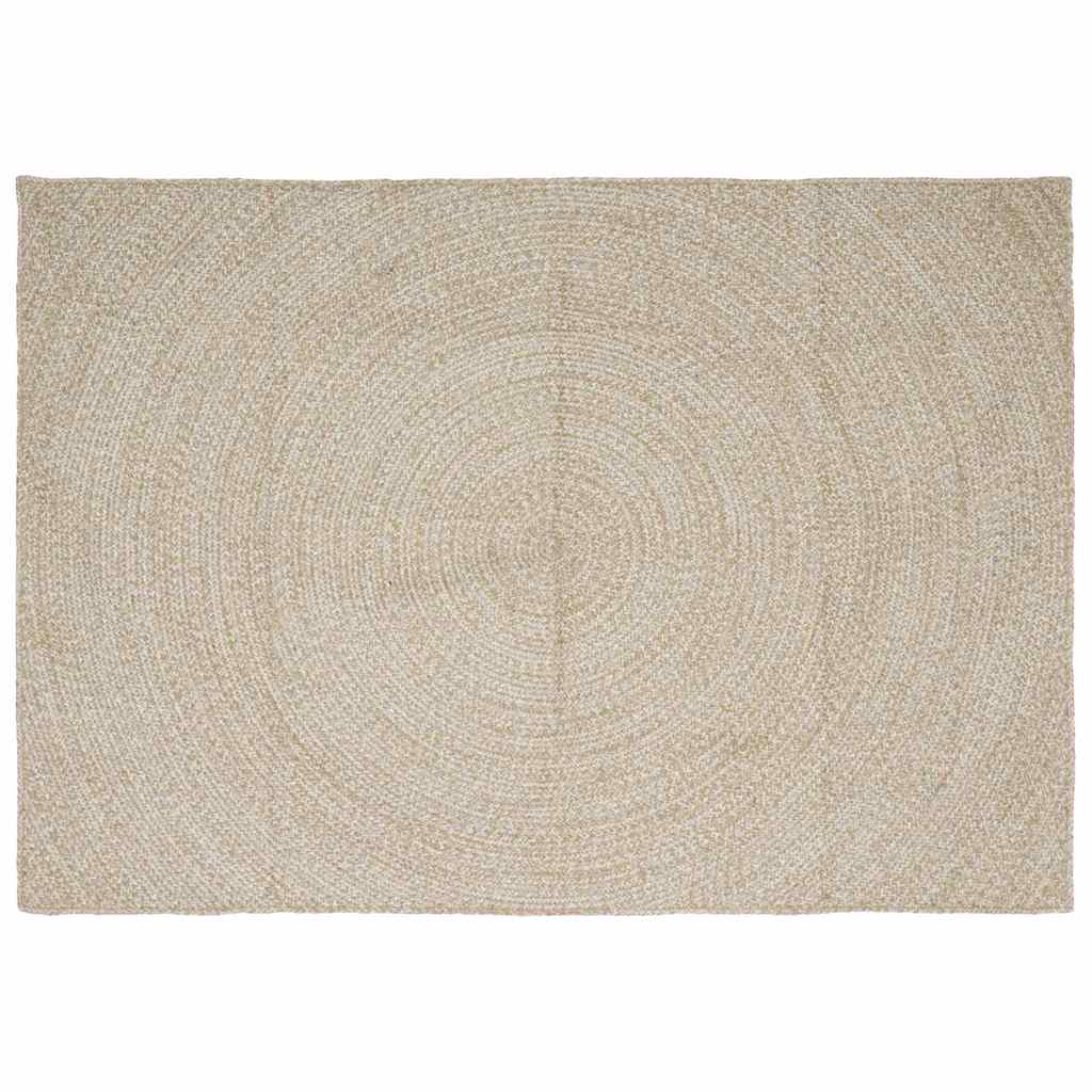 Bereichsteppiche Natürlich und Weiß 60 x 250 cm Jute