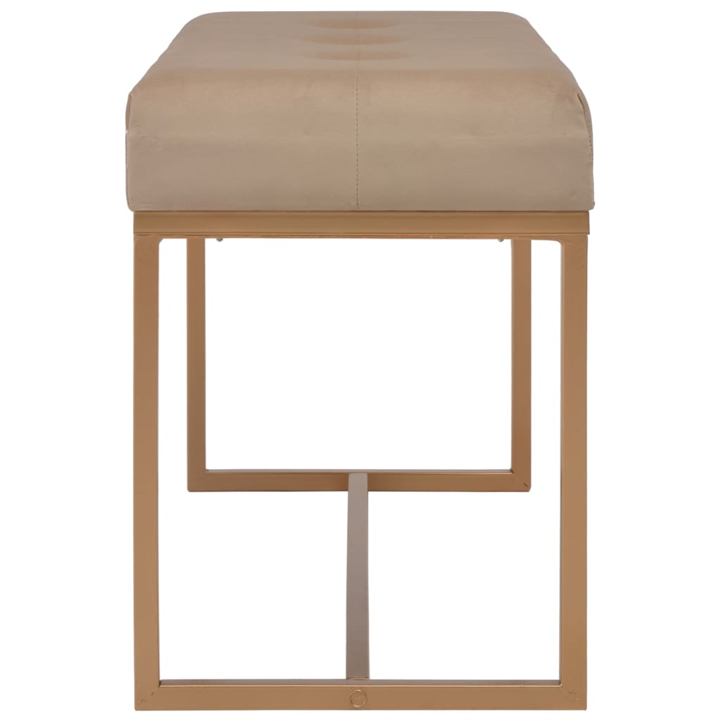 Bank 80 cm Grün Samt