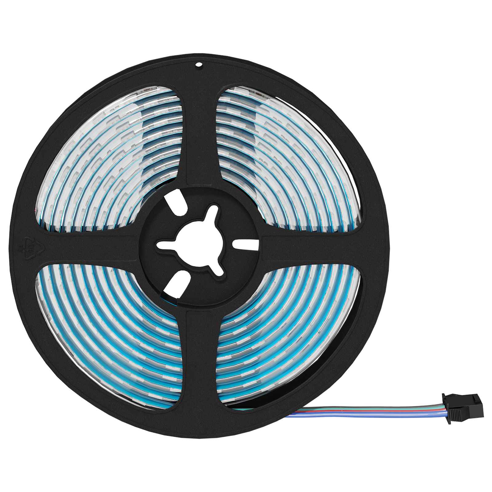 LED Streifen 2 pcs Schwarz und Transparent 3000 mm