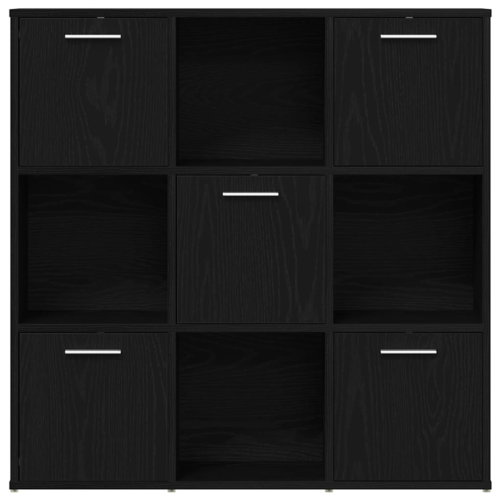 Bücherregal Weiß 90x30x90 cm Holzwerkstoff