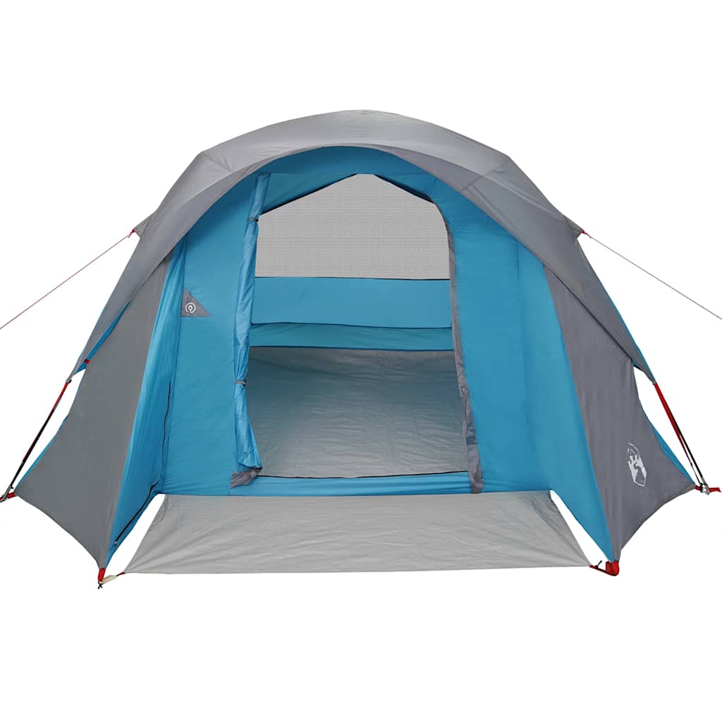 Campingzelt 4 Personen Grün Wasserdicht
