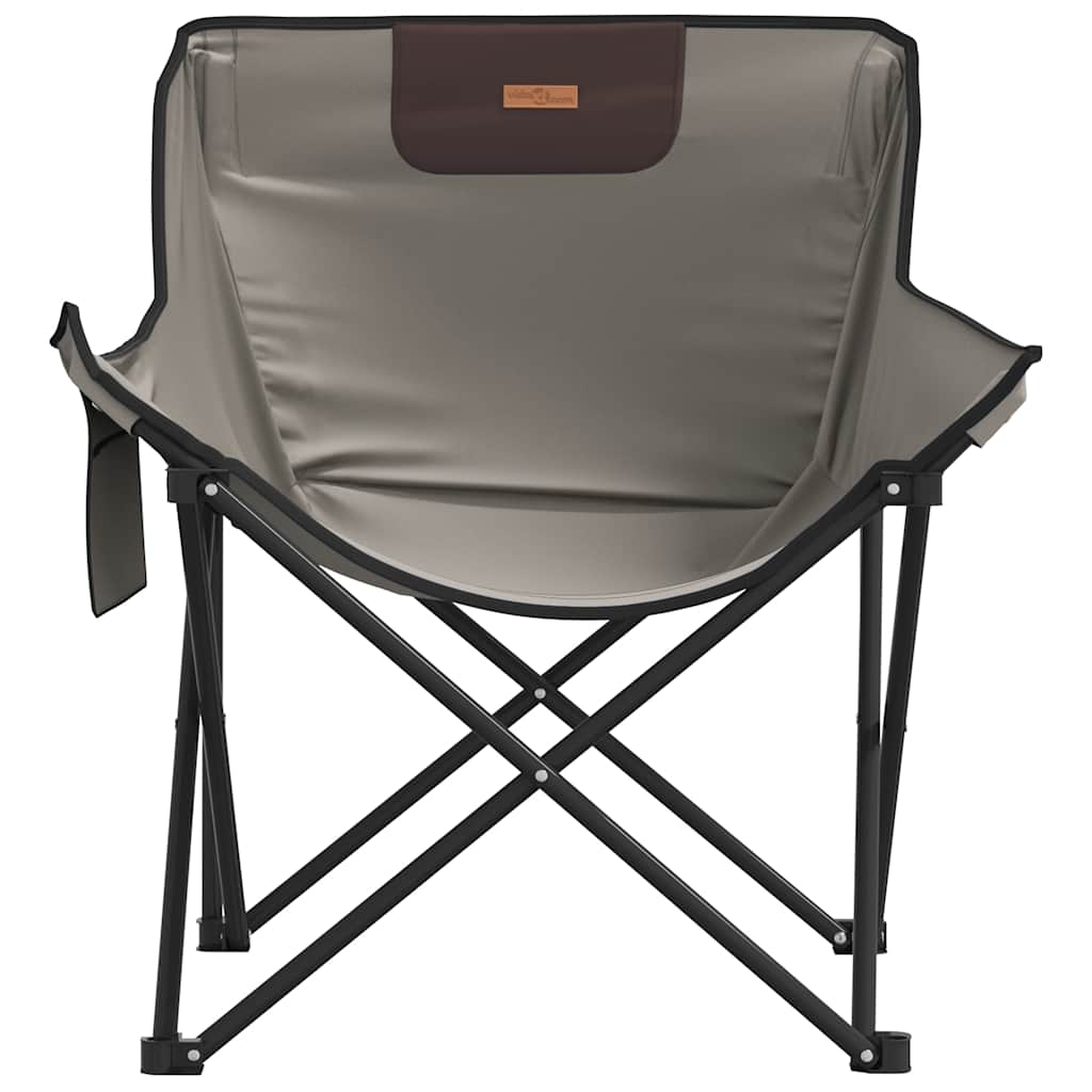 Campingstühle 2 Stk. mit Tasche Klappbar Schwarz