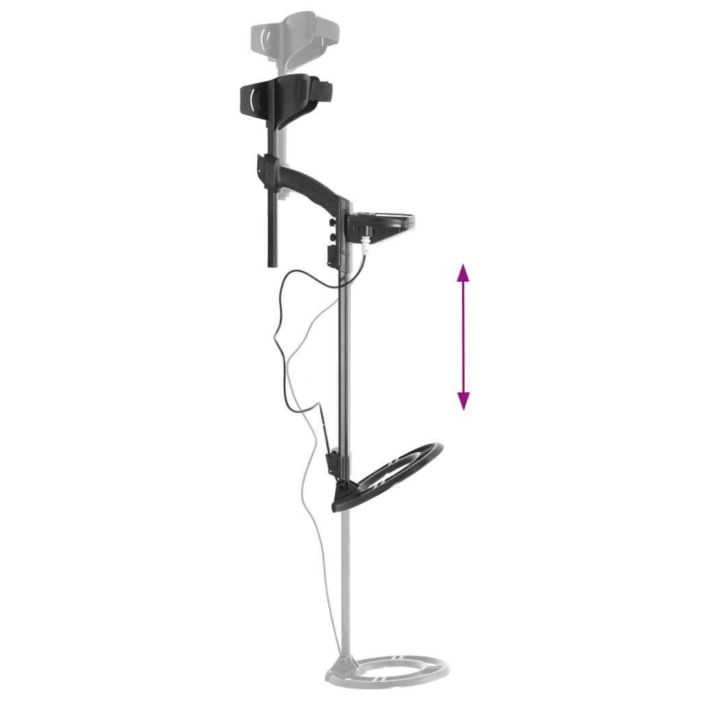 Metalldetektor 18 cm Suchtiefe Pinpoint und Auto-Tune-Funktion