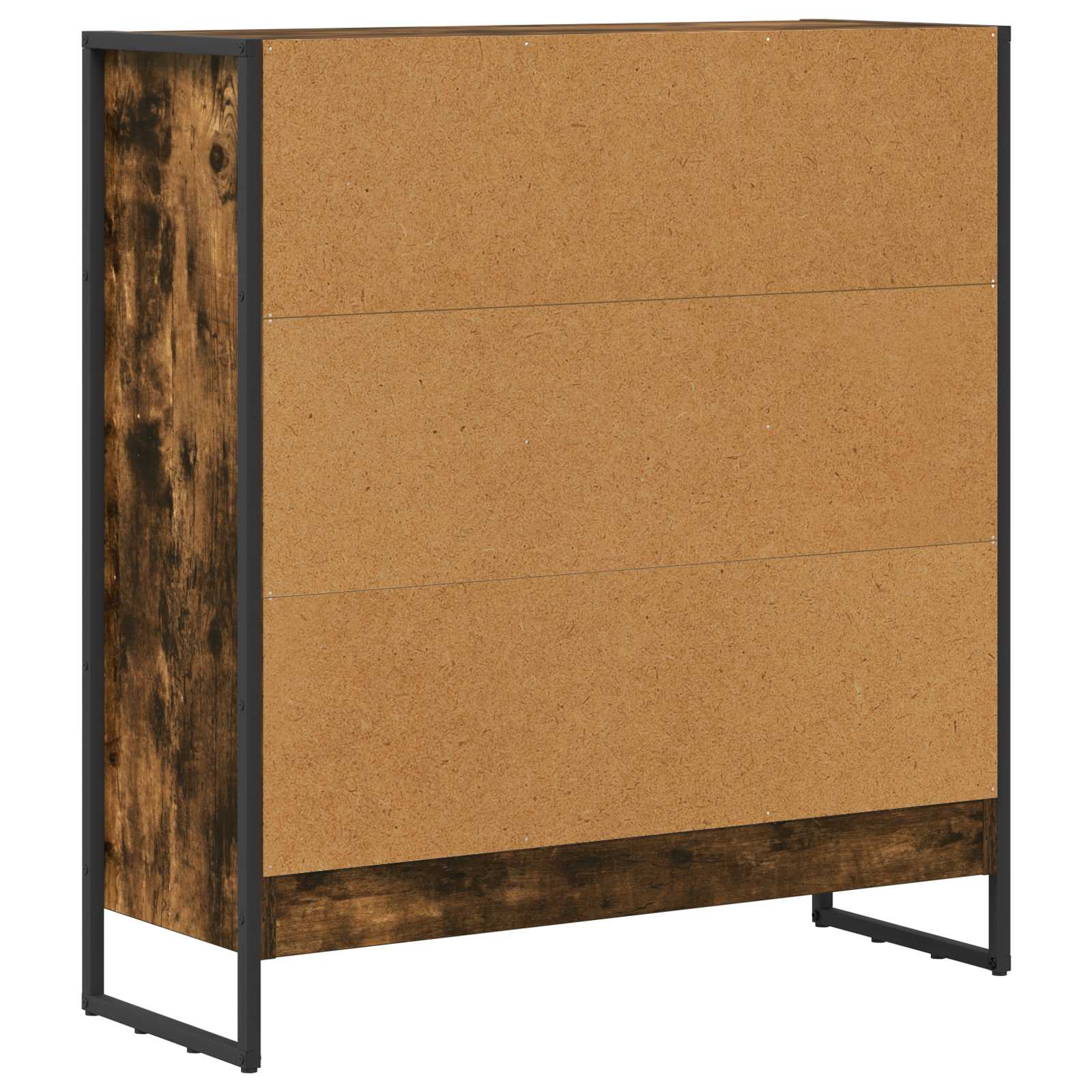 Bücherregal 2 pcs Schwarz Eichen-Optik 60 x 30 x 189,5 cm