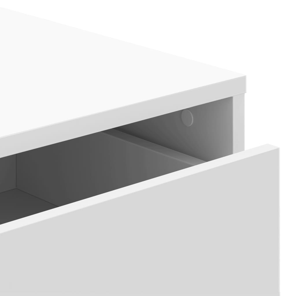 Schubladenschrank Schwarz Eichen-Optik 41 x 40 x 58 cm
