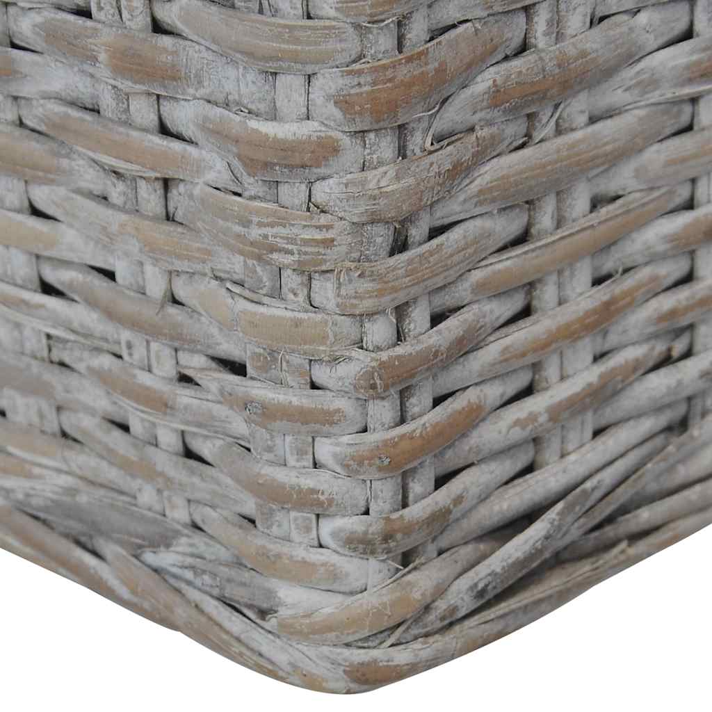 2-Sitzer Sofa Echtes Rattan