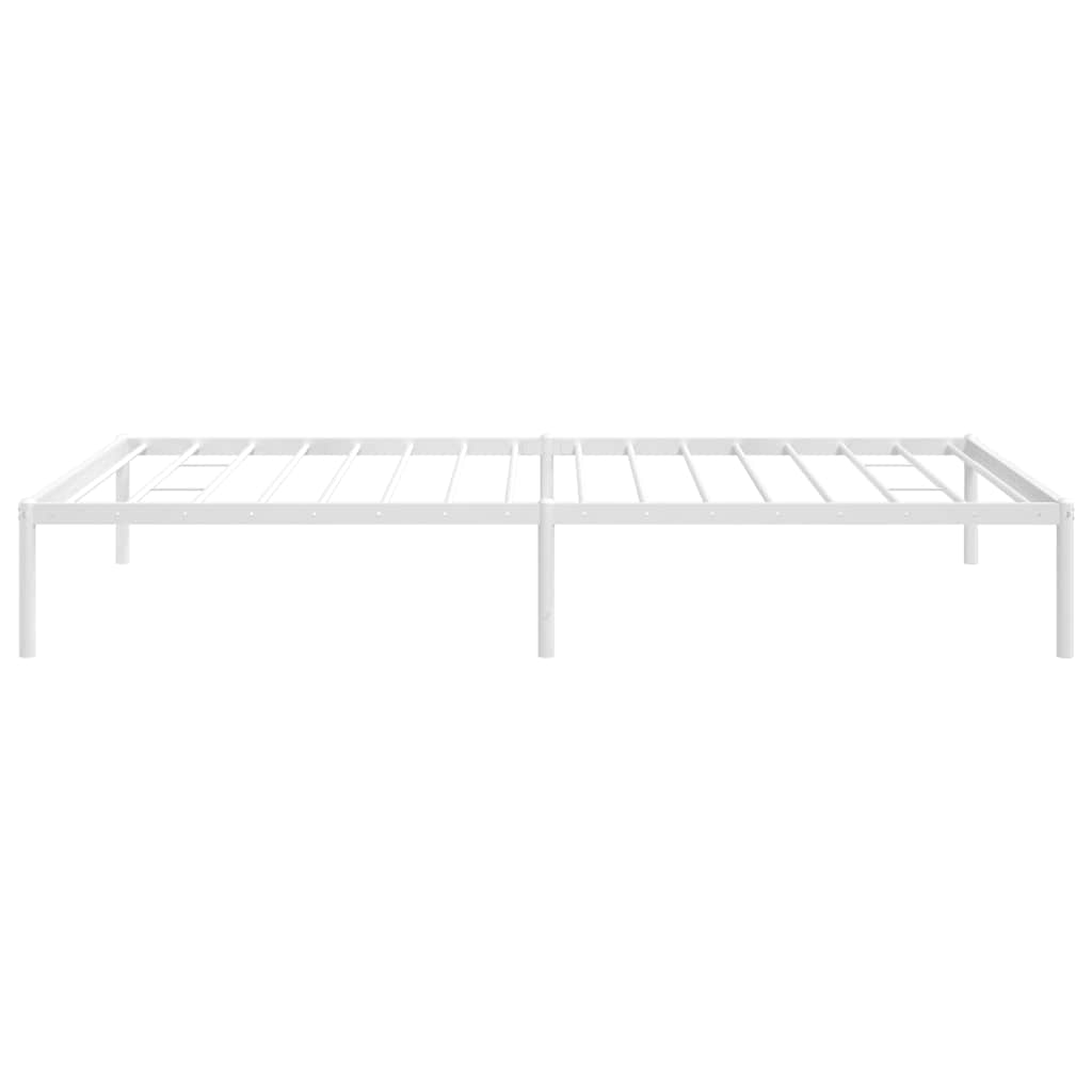Bettgestell Metall Schwarz 75x190 cm