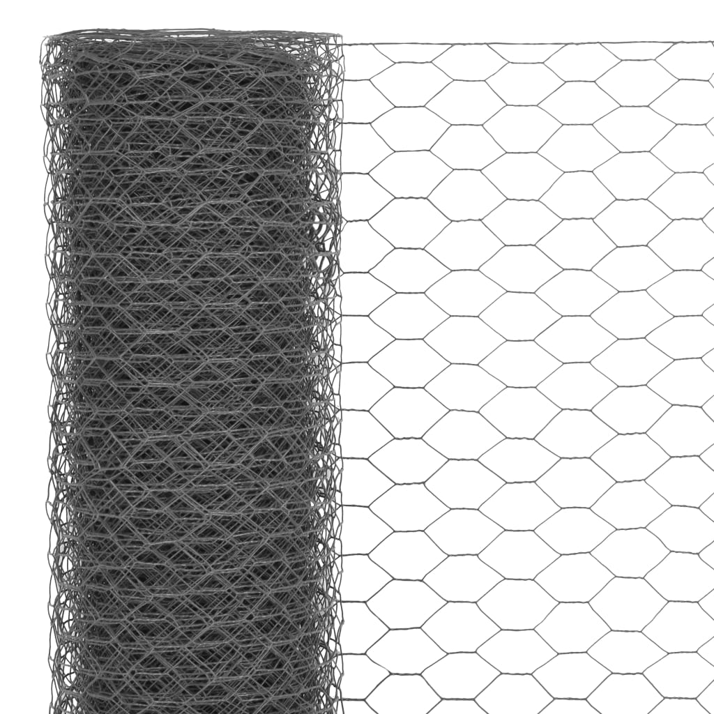 Drahtzaun mit PVC-Beschichtung 25x0,5 m Grün