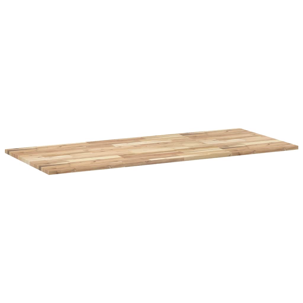 Tischplatte Rechteckig 60x50x2 cm Massivholz Akazie