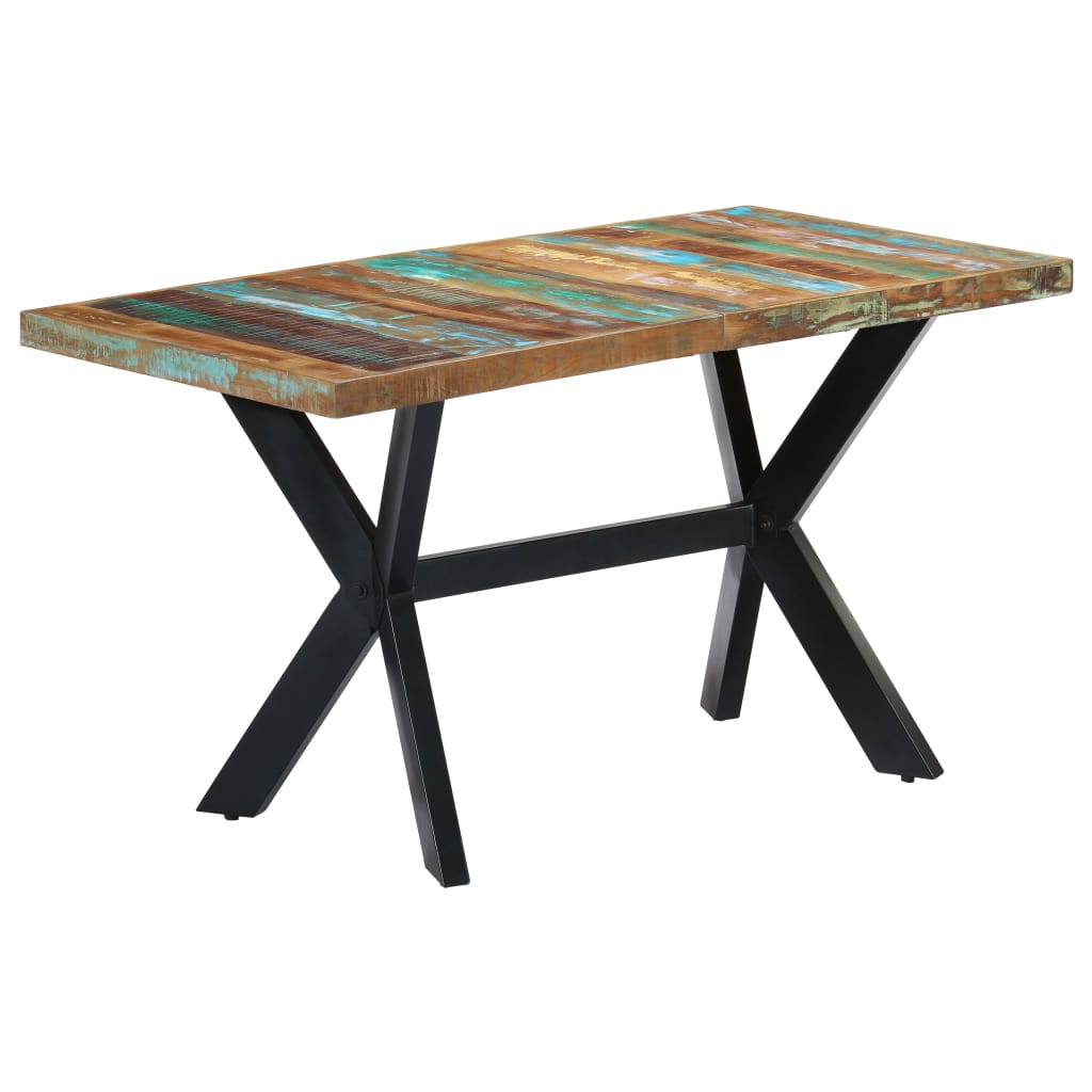 Esstisch Massivholz Mango und Stahlgestell 180 cm