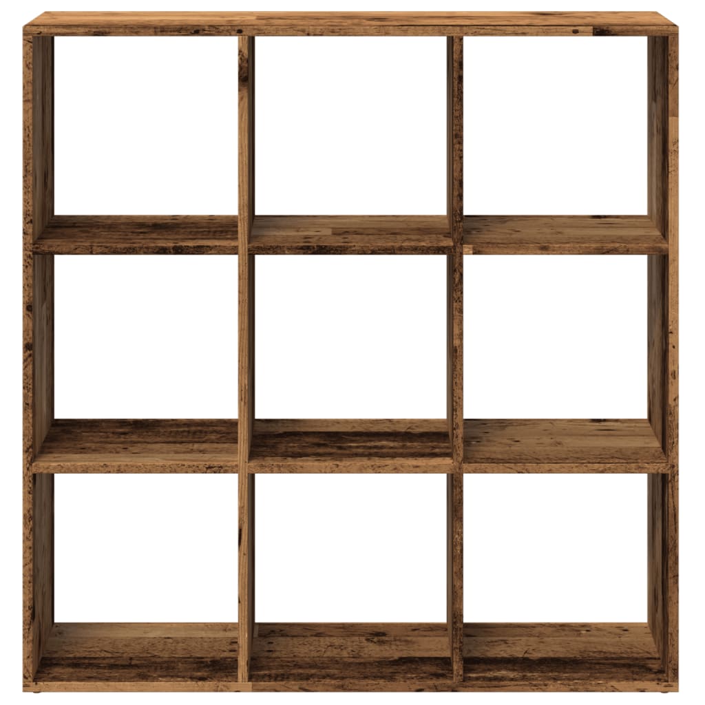 Bücherregal Weiß 137,5x29x137,5 cm Holzwerkstoff