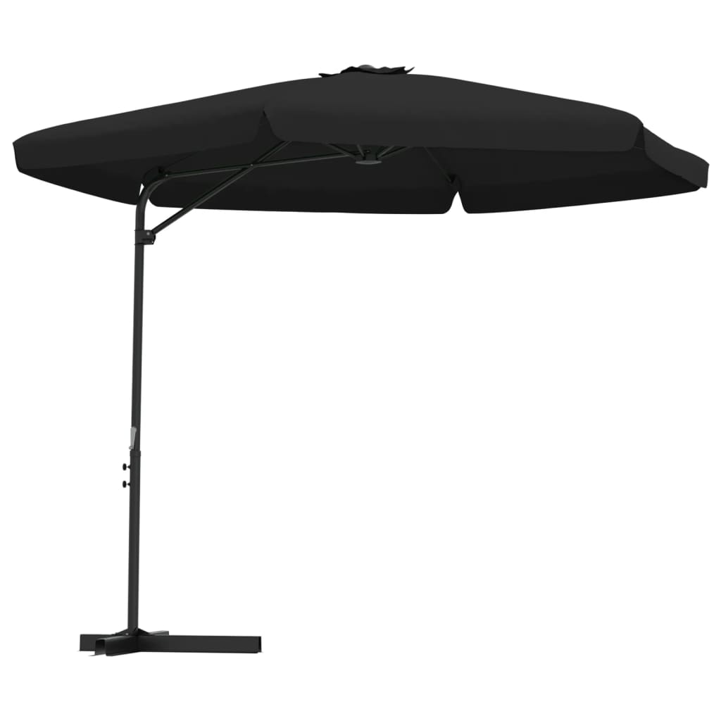 Sonnenschirm mit Stahlmast 300 cm Anthrazit