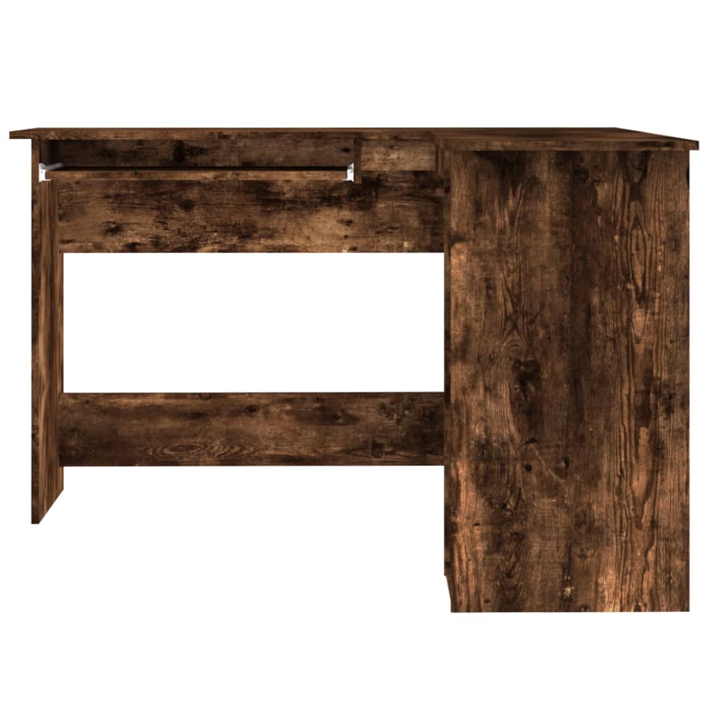 Eckschreibtisch in L-Form Weiß 120x140x75 cm Holzwerkstoff