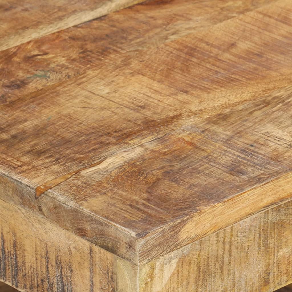Couchtisch 45x45x40 cm Massivholz Akazie