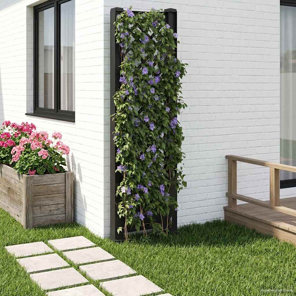 Trellis mit Spike Weiß 43 x 6 x 165 cm PP