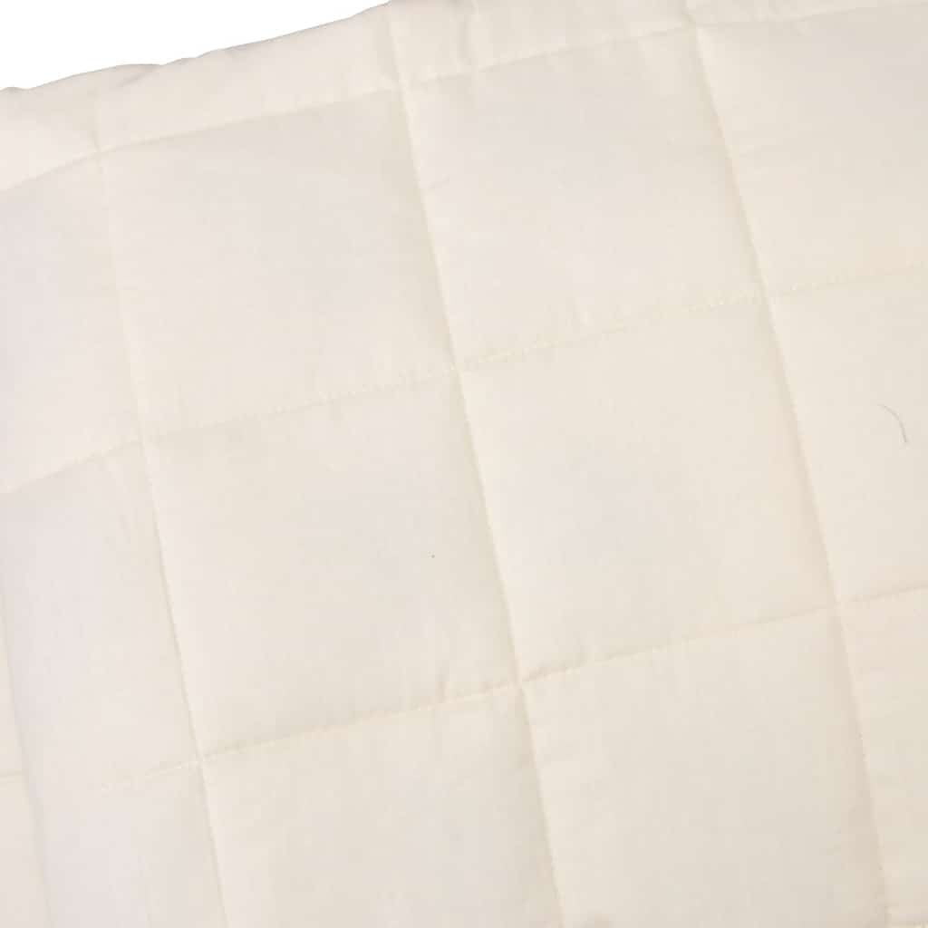 Gewichtsdecke Grau 122x183 cm 5 kg Stoff