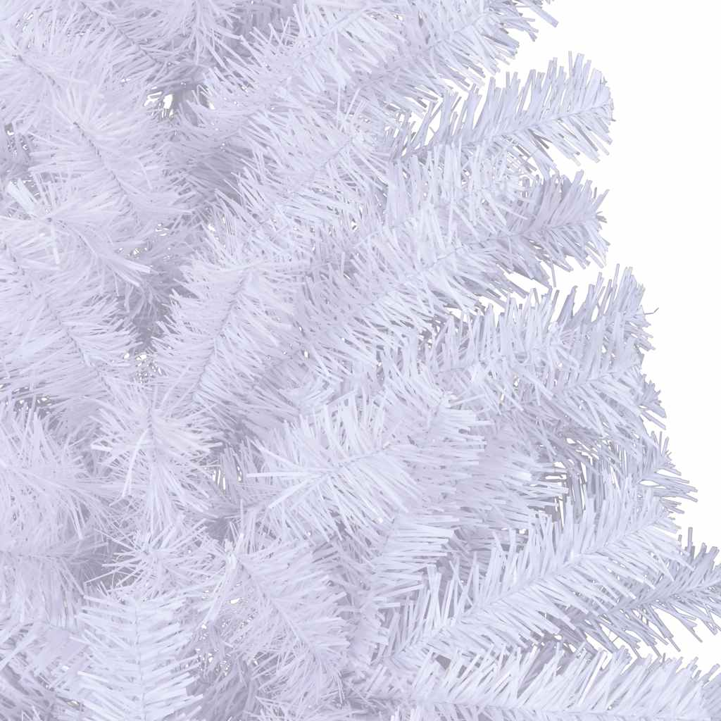 Künstlicher Halb-Weihnachtsbaum mit Ständer Grün 150 cm PVC
