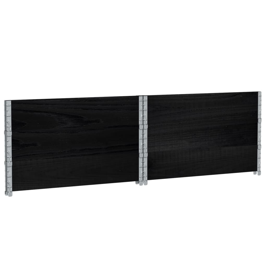Pflanzkasten Grau 150x100 cm Massivholz Kiefer