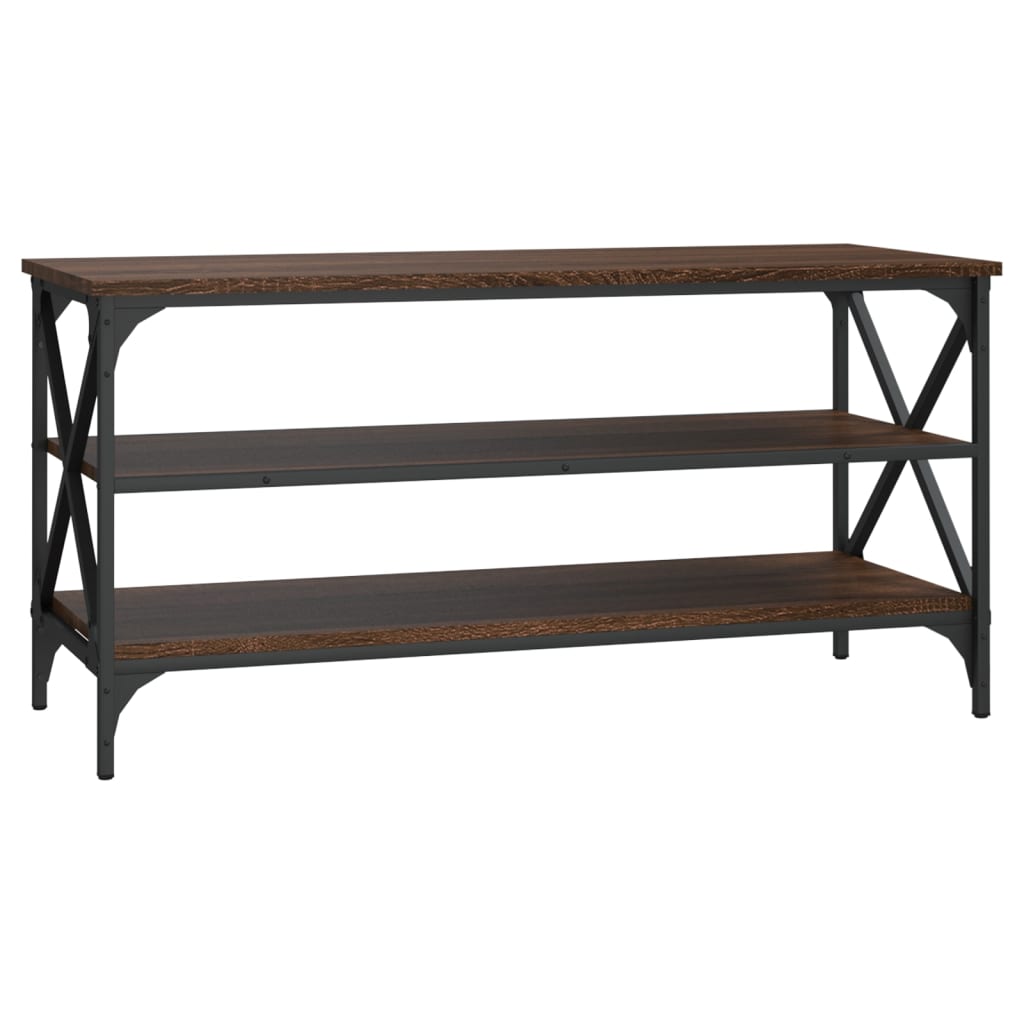 Beistelltisch Schwarz 40x42x50 cm Holzwerkstoff