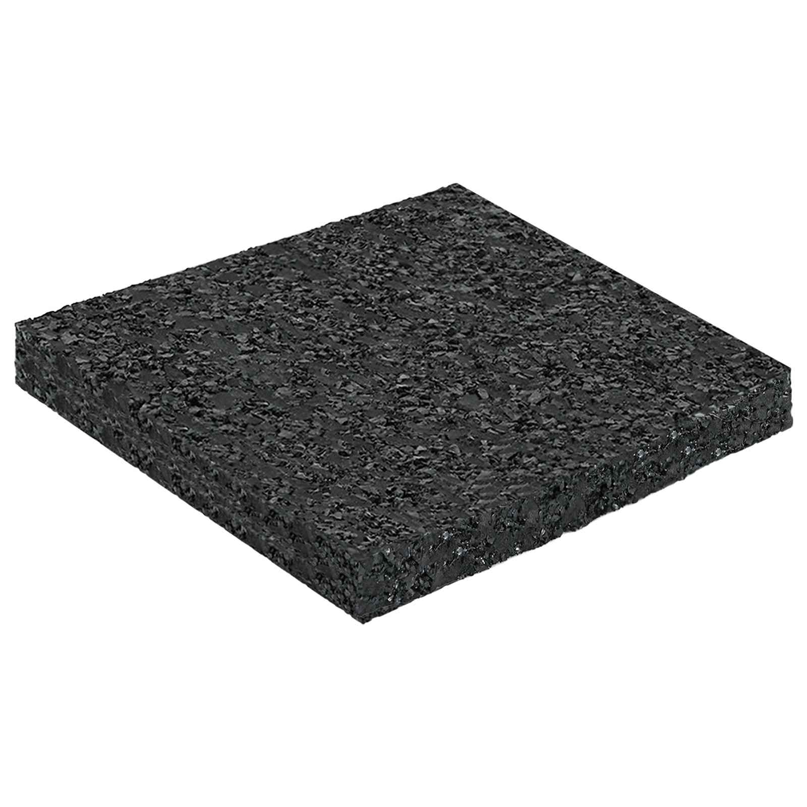 Gummigranulat-Patiopad Schwarz 6 x 9 x 0,3 cm Gummi