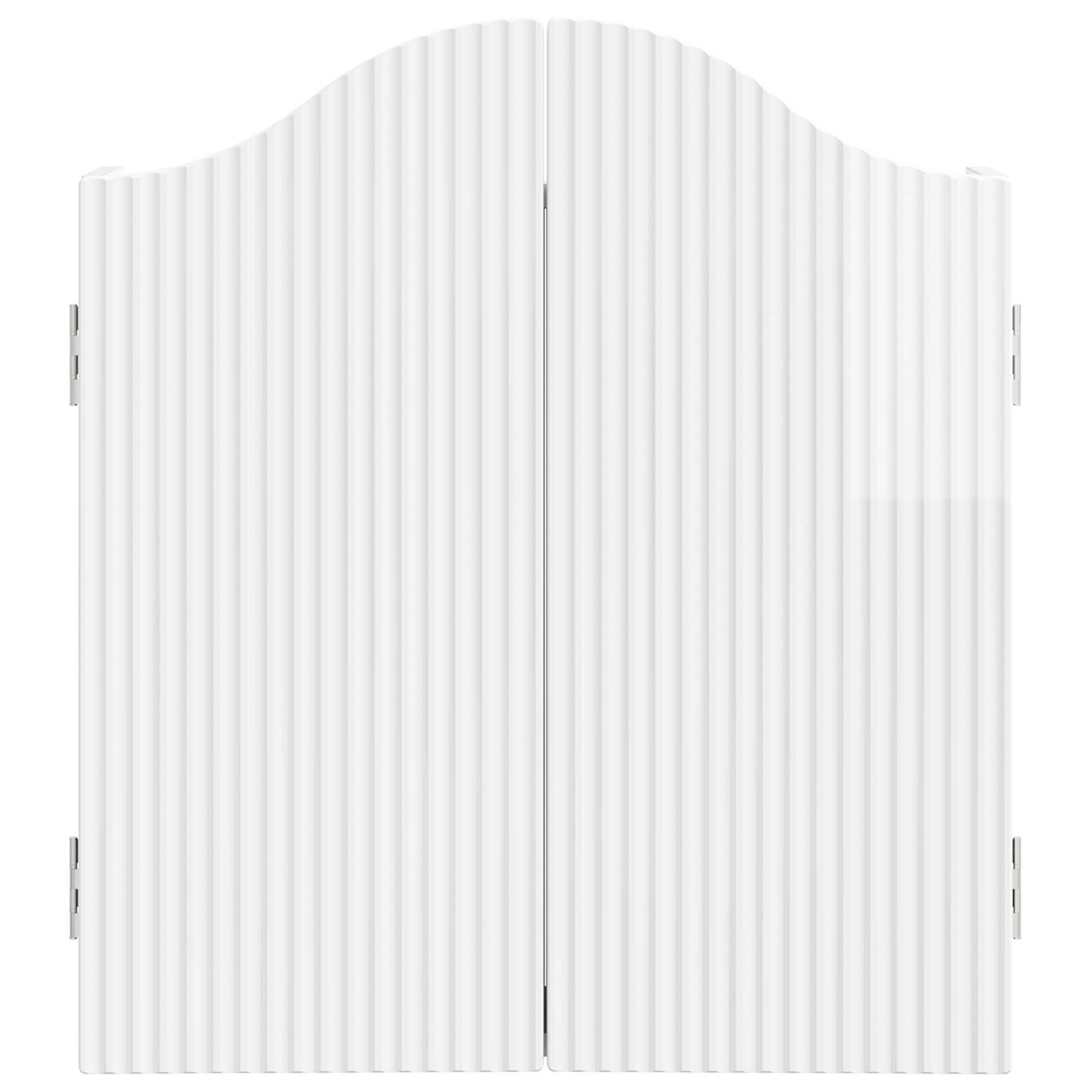 Dartboard Schrank Weiß 56 x 12 x 63 cm Holzwerkstoff