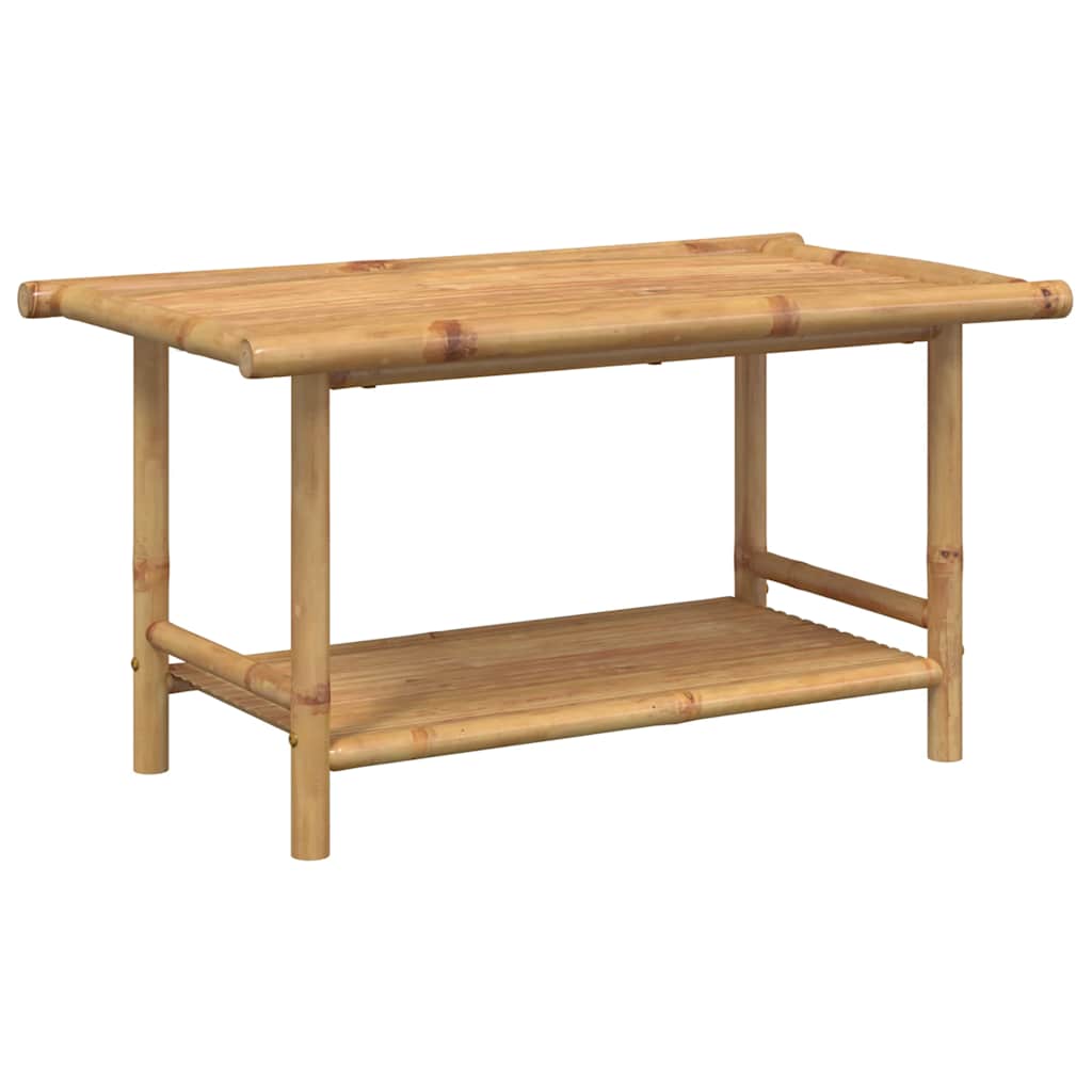Couchtisch 45x45x45 cm Bambus